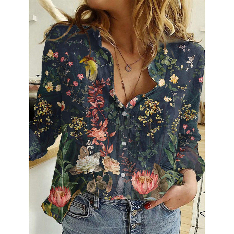 Women's Collar Casual Shirt