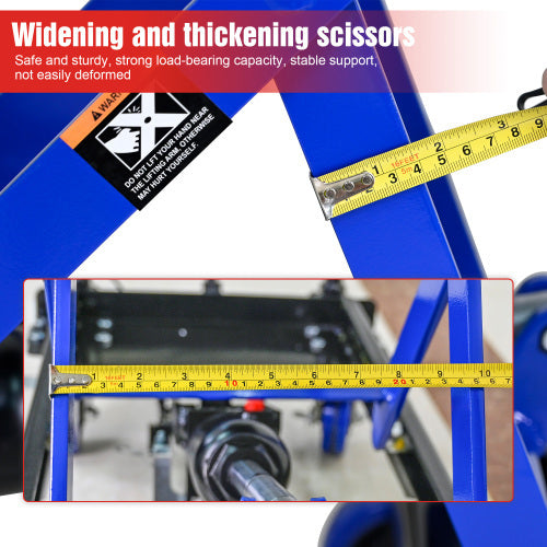 Hydraulic Lift Trolley, 500 LBS Capacity For Material Handling And Transportation