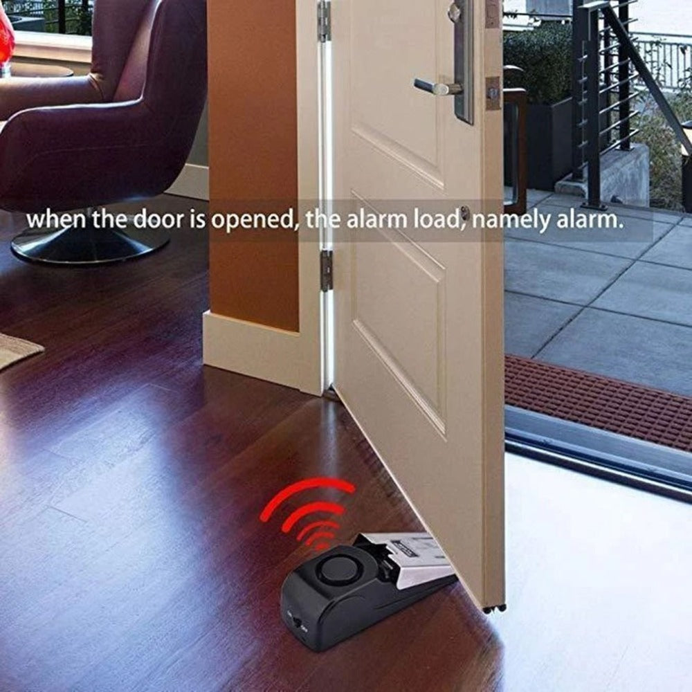 Burglar Alarm Intelligent Home Security Wedge Door Stop