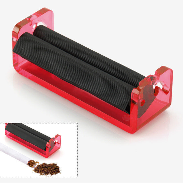 New Style Cigarette Maker, Manual Plastic Cigarette Maker, 80mm Long Cigarette Tool