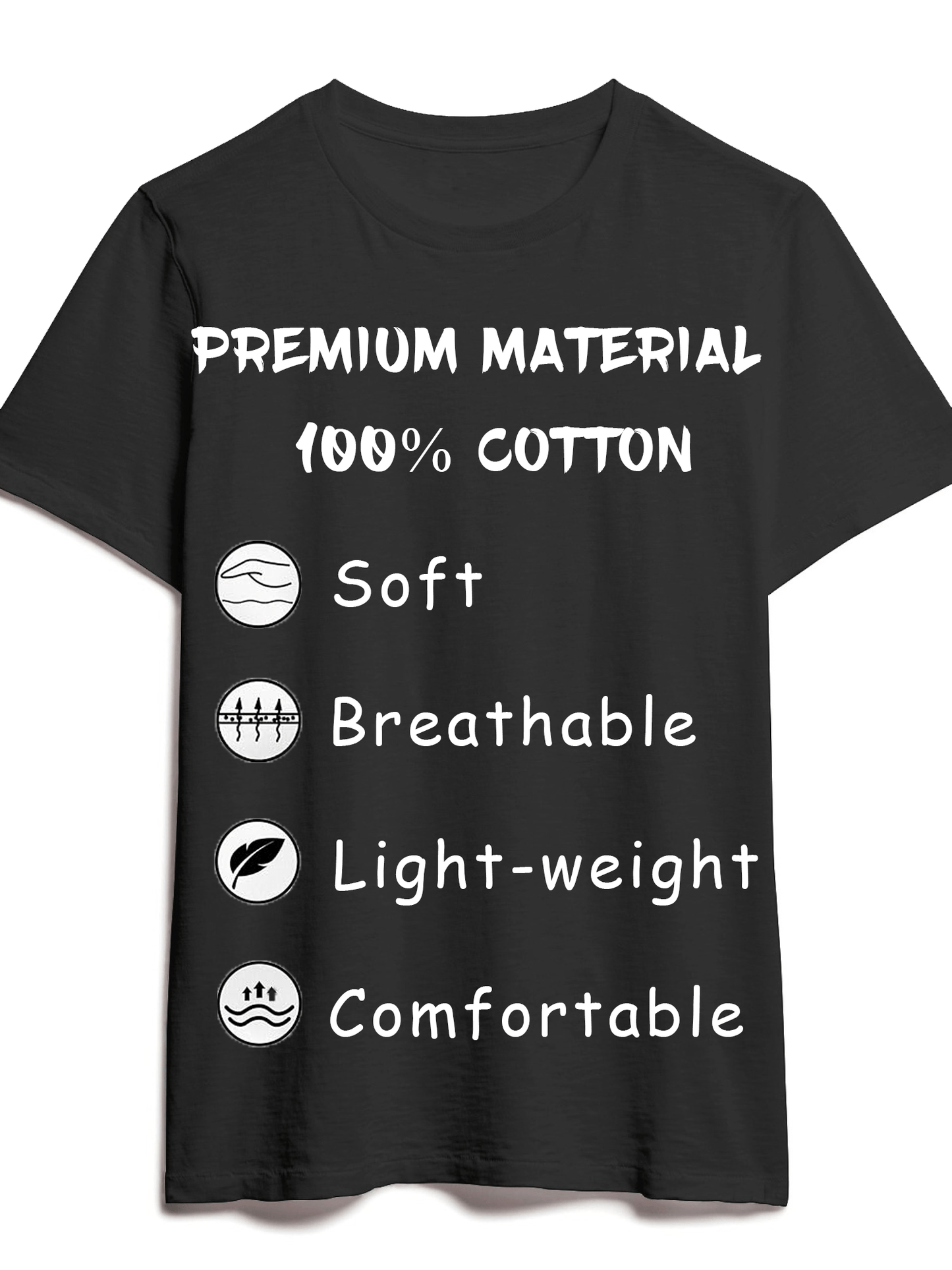 Truck Driver" Humorous Black T-Shirt - 100% Cotton, Perfect Gift for Men & Womem