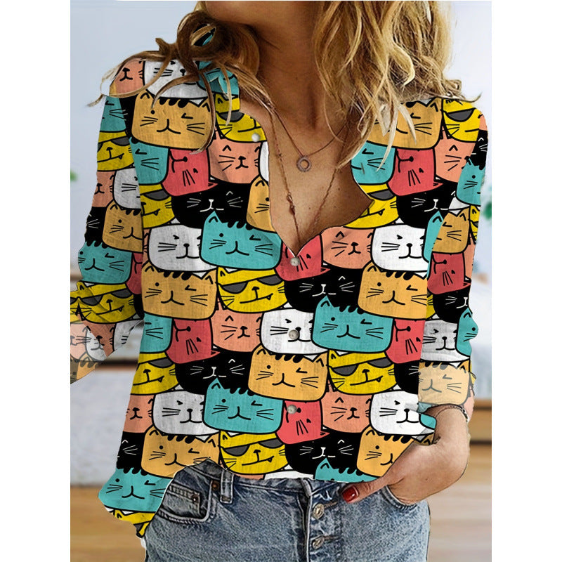 Women's Collar Casual Shirt