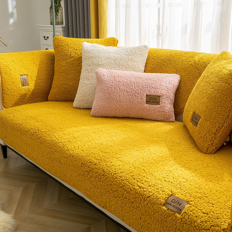 Soft And Smooth Sofa Covers For Living Room Anti-slip Couch Cover