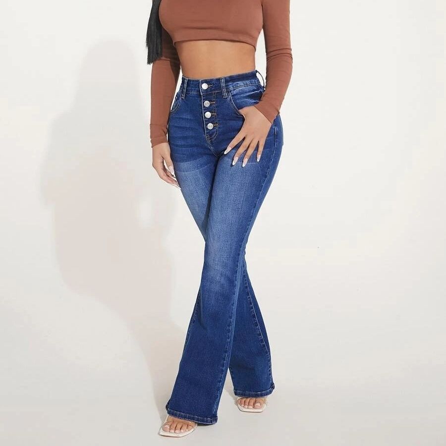 Skinny Jeans Bell Bottom