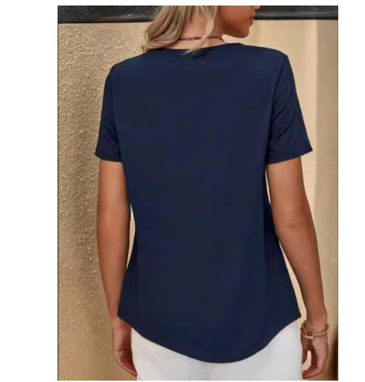 Women's Crew Neck Casual T-shirt