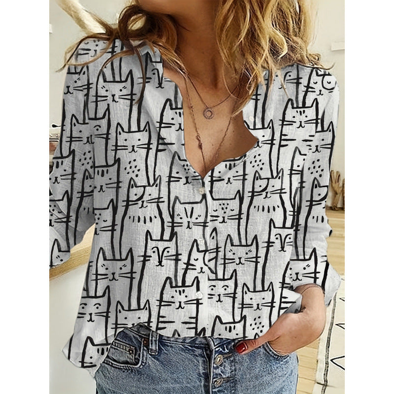 Women's Collar Casual Shirt