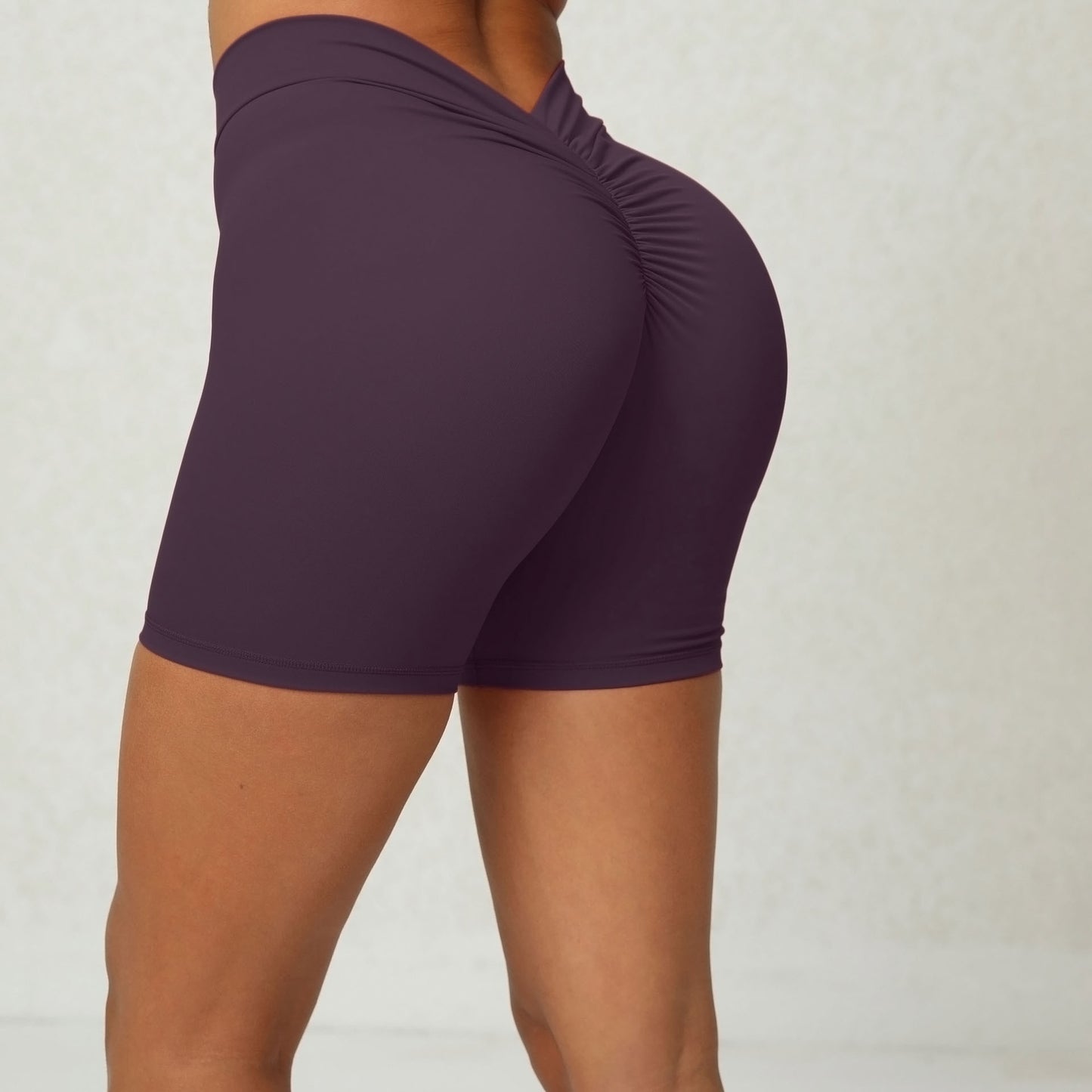 Wrinkle Tight Yoga Shorts