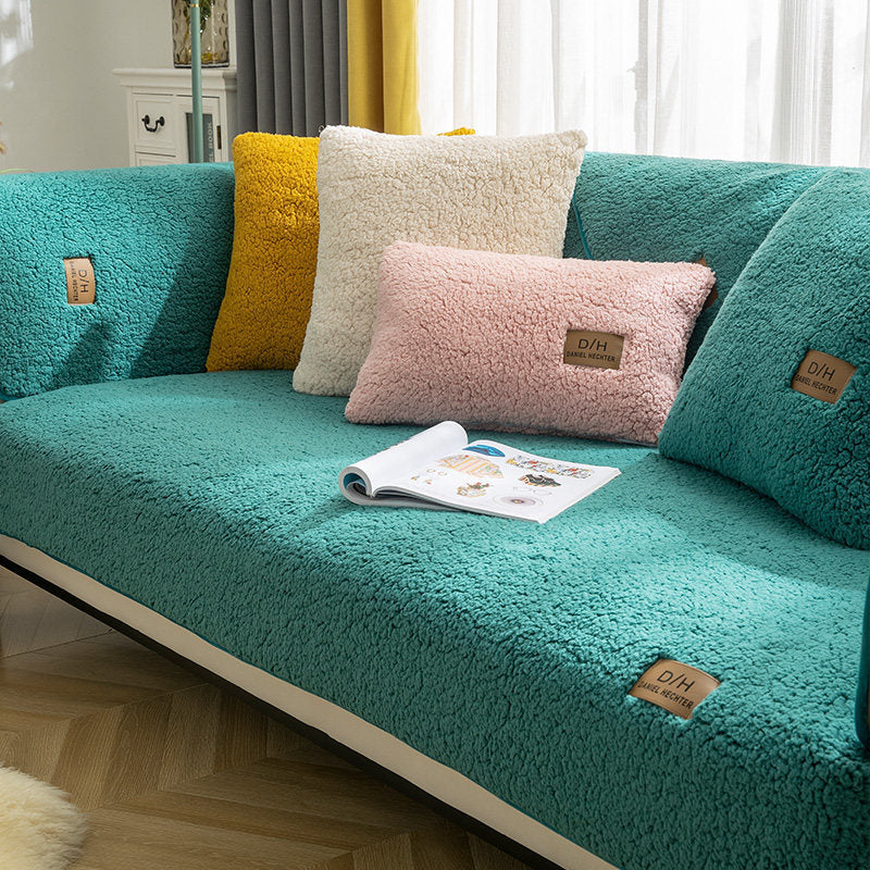 Soft And Smooth Sofa Covers For Living Room Anti-slip Couch Cover