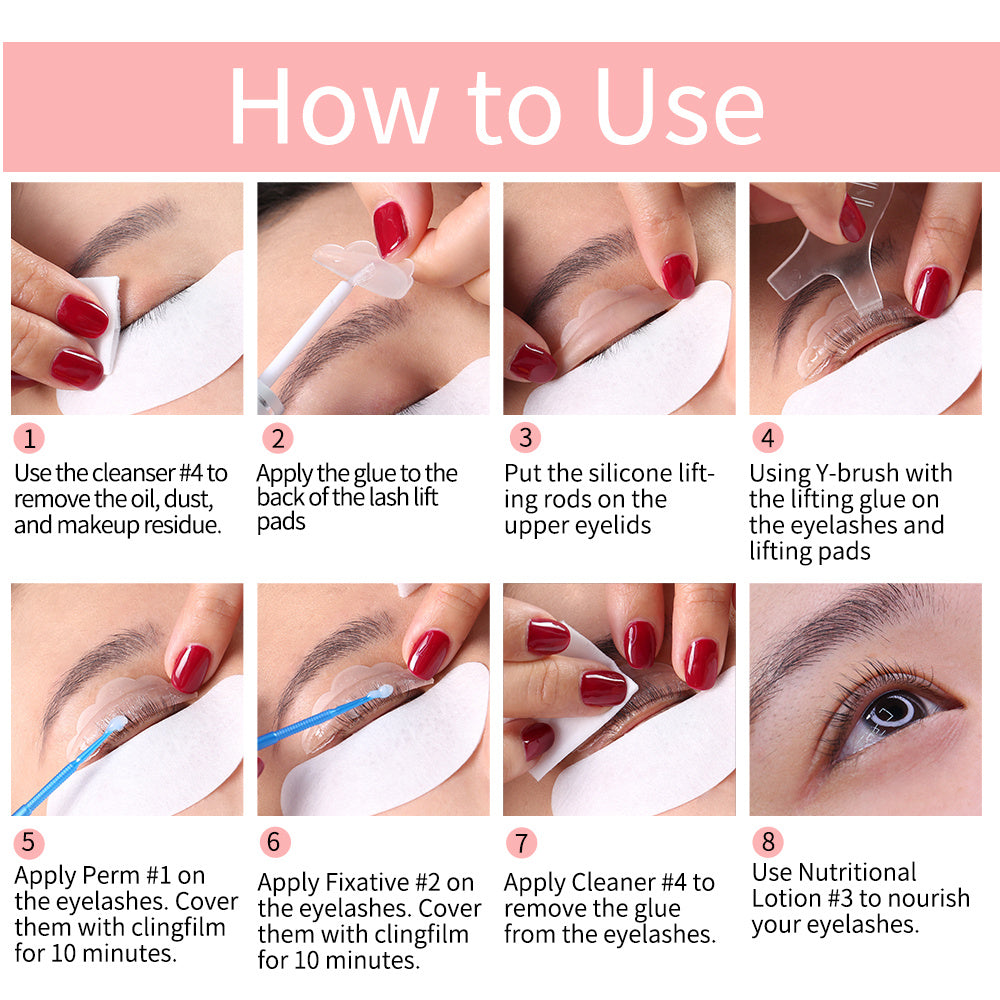 Eyelash Perming lash curling kit