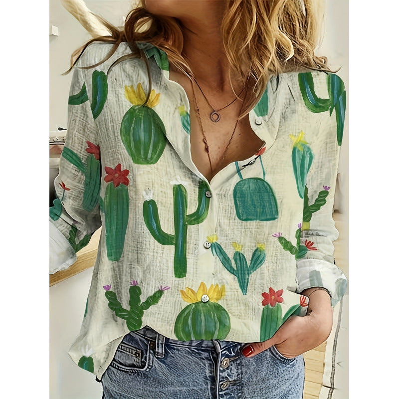Women's Collar Casual Shirt