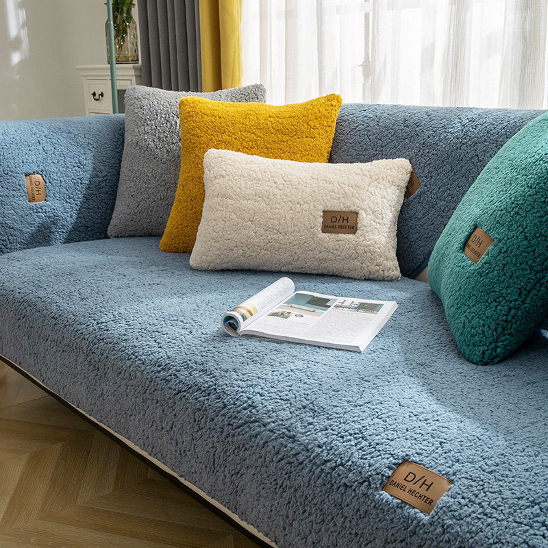 Soft And Smooth Sofa Covers For Living Room Anti-slip Couch Cover