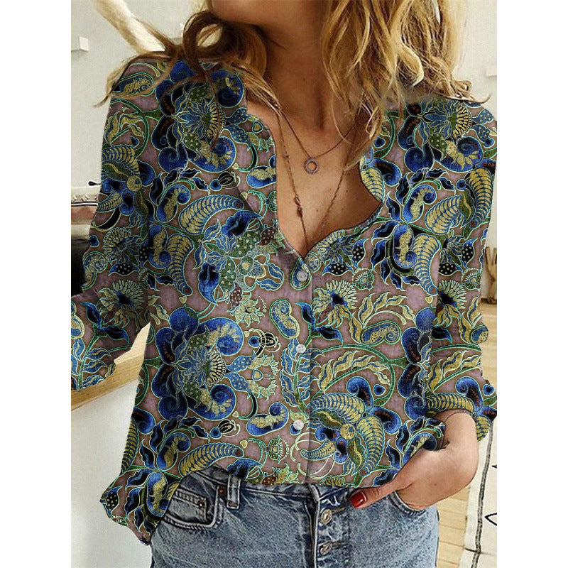 Women's Collar Casual Shirt