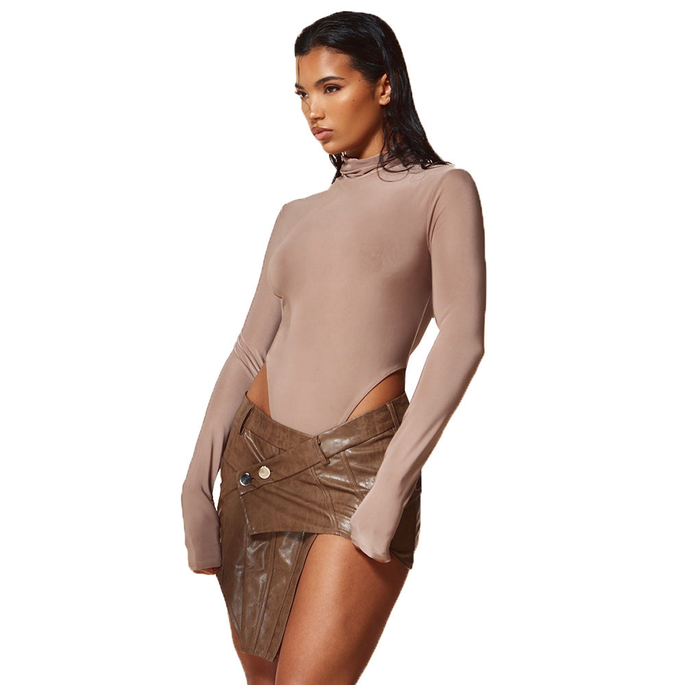 Women Leather Skirt