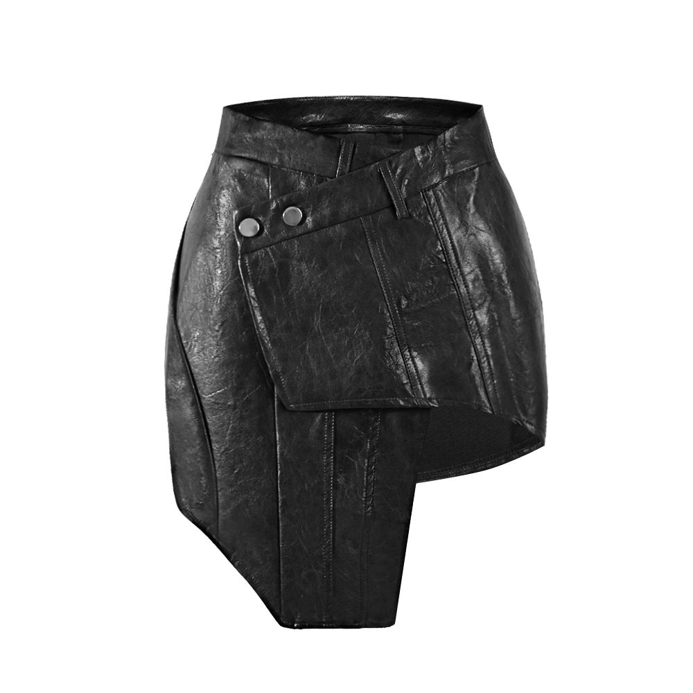 Women Leather Skirt