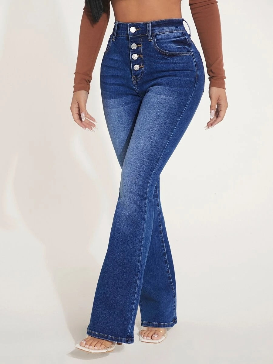 Skinny Jeans Bell Bottom