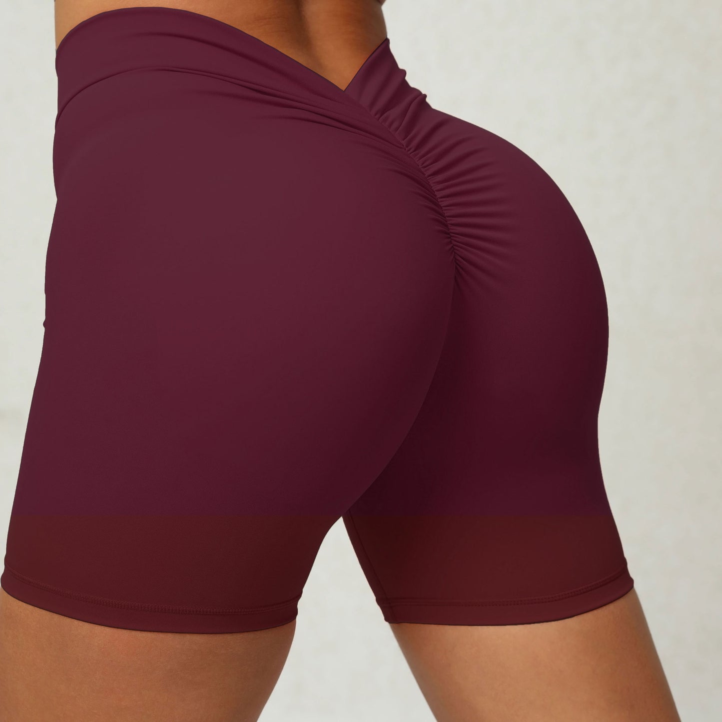Wrinkle Tight Yoga Shorts