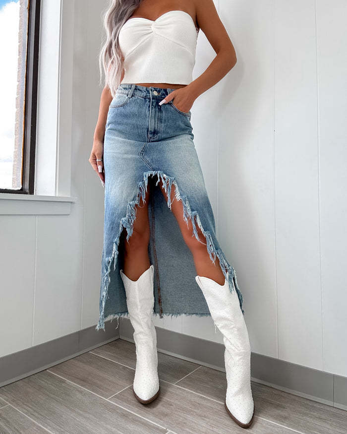 Denim Women Skirt