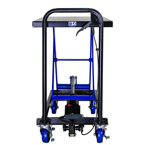 Hydraulic Lift Trolley, 500 LBS Capacity For Material Handling And Transportation
